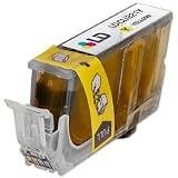 LD &copy; Canon CLI-221 Yellow Compatible Inkjet Cartridge W/ Chip