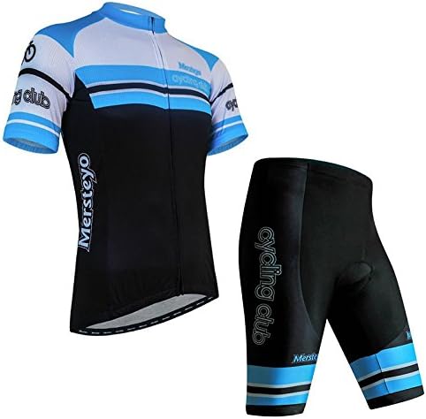 SHTECH Men Cycling Jersey Bicycle Bike Cycle Short Sleeve Breathable Shirts Set