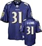 Jamal Lewis Purple Reebok NFL Replica Baltimore Ravens Jersey