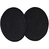 Fleece Bandless Ear Muffs, Black, Navy, Heather Grey, Red, Pink, White, Fuschia, and Lime Green, Regular, Small