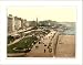 Bridlington the parade (promenade) Yorkshire England, c. 1890s, (S) Library Image