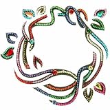 Self Adhesive Indian Belly Bindi Bollywood Belly DanceTattooBody Artand Crystal Wedding & Bridal Fashion Jewelry