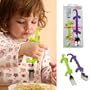 Dinnersaurs: Kids Fork and Spoon Utensil Set