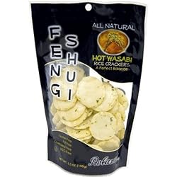 Roland All Natural Wasabi Rice Crackers - 3.50 oz