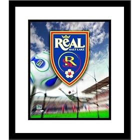 Real Salt Lake MLS Soccer Team Logo Framed 8x10 Photograph