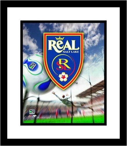 Real Salt Lake MLS Soccer Team Logo Framed 8x10 Photograph Real Salt Lake MLS Soccer Team Logo Framed 8x10 Photograph