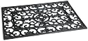 Rubber Scroll Rectangular Door Mat [Amazon Frustration-Free Packaging]