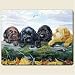 Plum Tuckered Out Labradors Labs Dogs Tempered Glass Cutting Board 8