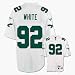 Reggie White Reebok NFL White Premier 1990 Throwback Philadelphia Eagles Jersey - Large