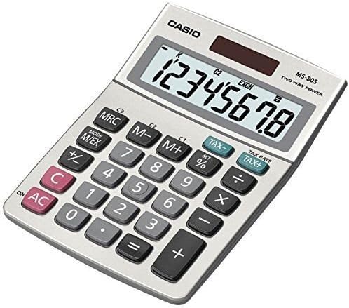 Sanweller(TM) Casio MS-80B Standard Function Desktop Calculator, Free Shipping, New