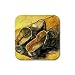 A Pair of Leather Clogs By Vincent Van Gogh Square Coasters
