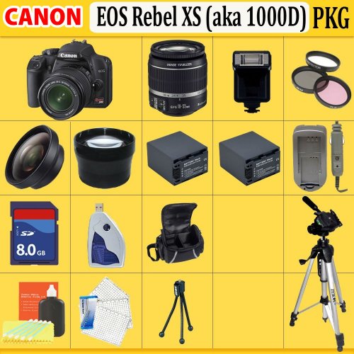 Buy Canon EOS Rebel XS (a.k.a. 1000D) SLR Best Price with Fast Shipping.