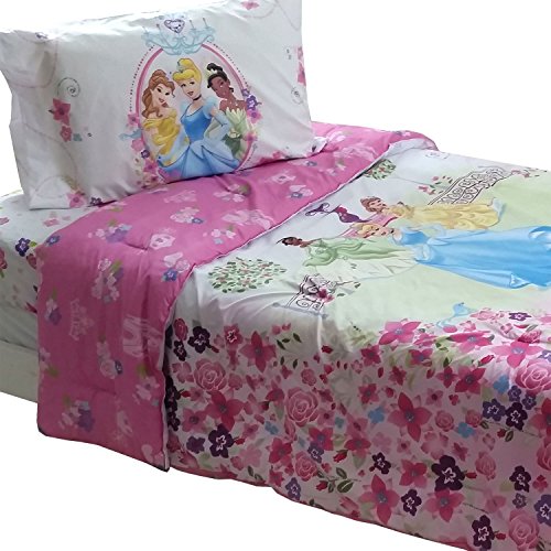hot hot hot Sale 2pc Disney Princesses Twin Bed Comforter Pillowcase
