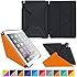 roocase iPad Air 2 Case - Origami 3D iPad Air 2 2014 Slim Shell Case Smart Cover with Sleep / Wake [Features Landscape, Portrait, Typing Stand] for Apple iPad Air 2 (2014) 6th Generation Latest Model, Granite Black / roocase Orange