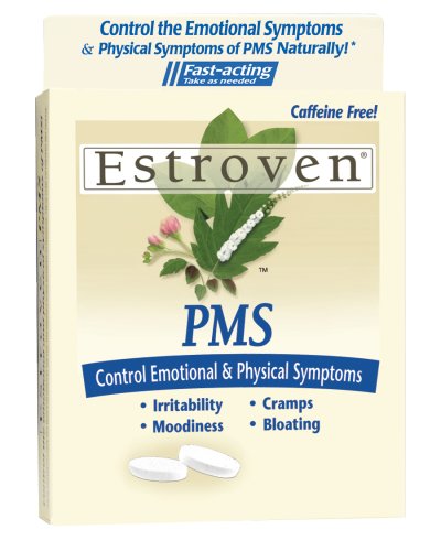 Estroven PMS Tablets , 24-Count Boxes (Pack of 4) by Estroven