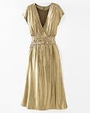 Metallic dress
