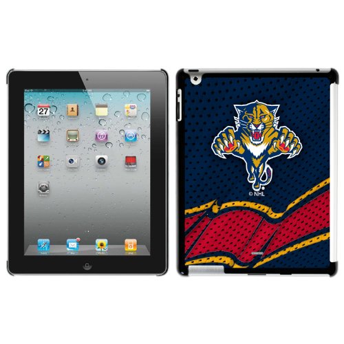 NHL Florida Panthers - Home Jersey design on iPad 2 Smart Cover Compatible Case by Coveroo