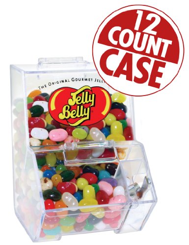 Jelly Belly Mini Bean Bin with 3.5 oz of Assorted Jelly Belly - 12-Count Case