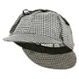 Sherlock Holmes Cap-White Black W39S23D