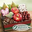 Organic Spring Sweets and Fruit Gift Box