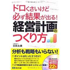ドロくさいけど必ず結果が出る経営計画のつくり方 CD-ROM付