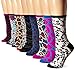 Betsey Johnson Women's Wild Animal Crew Socks Gift Box 9-Pack