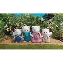 Sylvanian Persian Cat Family
