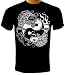 Ying Yang T-shirt, Koi T-shirt, Old School Vintage Tattoo T-shirt