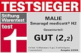 Malie 1520249002 Testsieger Taschenfederkernmatratze Smaragd medicott 90/200 cm H2