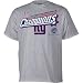 New York Giants 2007 NFC Champions Official Locker Room T-Shirt