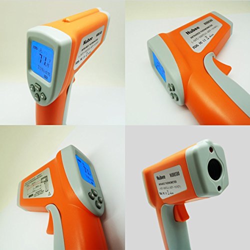 Nubee Dual Laser Optical Focus Temperature Gun Non Contact Infrared IR