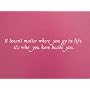 Beside You Wall Words Letters Vinyl Sticker Quotes Decal Mural