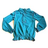 Diesel Baby Girl Turquoise PoloTop