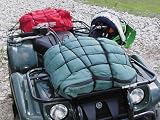 Keeper 06143 Motorcycle/ATV Cargo Net, 15" x 15" with 6 Hooks