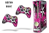 New XBOX 360 Console Protective Skin - Northstar Pink