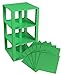 Premium Pastel Green Stackable Base Plates - 10 Pack 6