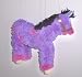 Horse Yarn Puppet Marionette - Purple and Pink
