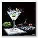 Olive Party II by Michael Godard 11.75"x11.75" Art Print Poster