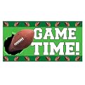 Game Time Plastic Banner