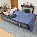 11″ Pillowtop Air Bed with Remote Control Size: Queen