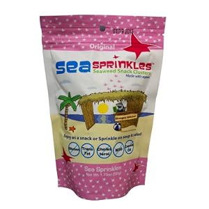 Seasnax Seasprinkles Original Seaweed Snack Clusters, 1.75-Ounce Seasnax Seasprinkles Original Seaweed Snack Clusters, 1.75-Ounce