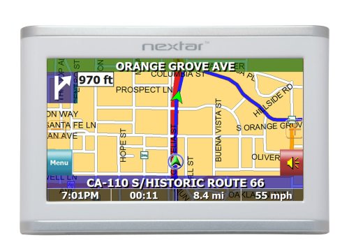Nextar 4.3-Inch Touch Screen GPS Vehicle Navigator With Back-up Camera