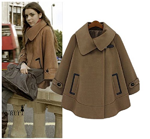 STYLISH BOY  コート ポンチョ風 レディース 秋 女性 ブラウン セレブ キュート オリジナル ブレスレット SB00948