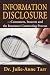 Information Disclosure - Consumers, Insurers and the Insurance Contracting Process