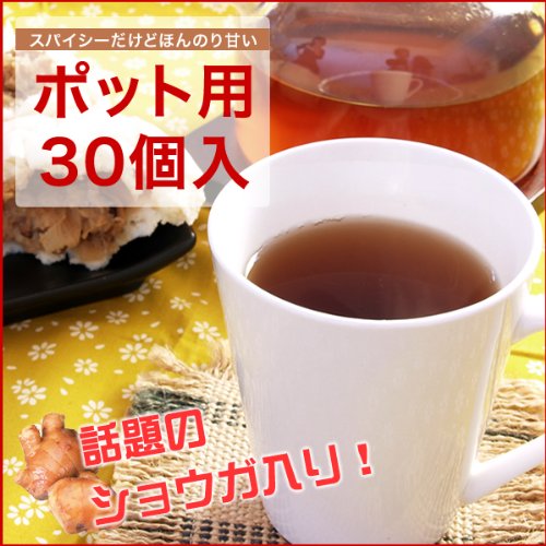 ジンジャーダイエットプーアール茶 ポット用 30個入り【３０日間返品OK!!】【ティーライフ】