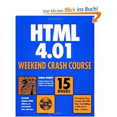HTML 4.01. Weekend Crash Course.