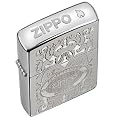 Zippo Gleaming Patina Lighter - High Polished Chrome