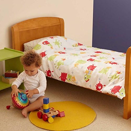 Alfred &amp; the Aliens Gro to Bed - Baby Duvet Cover Bedding Sheet Set for Cot Beds