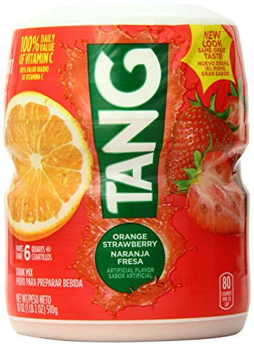 Tang Powdered Drink Mix, Orange Strawberry, 18.0 Ounce