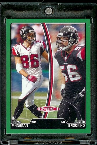 2007 Topps Total # 270 Keith Brooking / Brian Finneran - Atlanta Falcons - Football Card